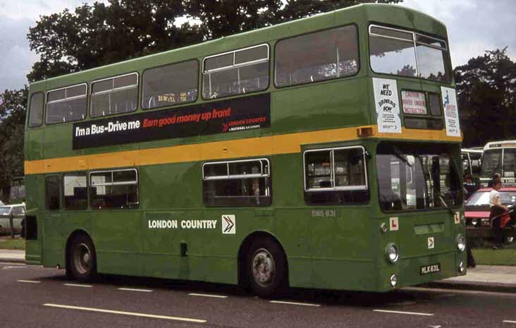 London Country Daimler Fleetline Park Royal DMS631